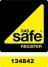Gas Safe registration number 134842